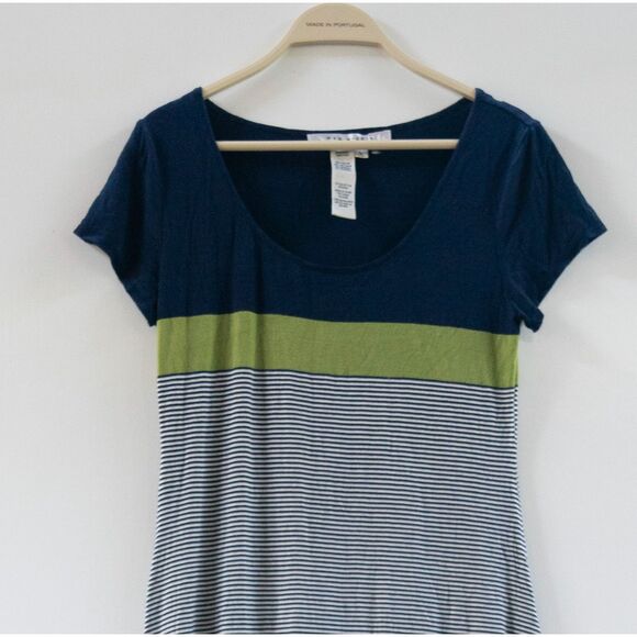 MAX EDITION WOMEN'S CASUAL NAVY BLUE DRESS SIZE LARGE‎ - Picture 2 of 9